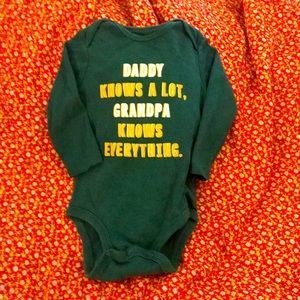 Long sleeve baby onesie